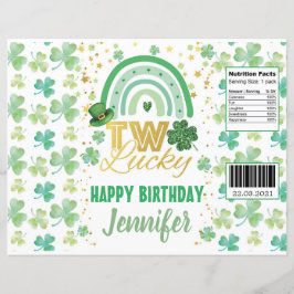 セントパトリックの日2ラッキーチップバッグラッパー