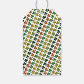 セントパトリックの日、アイルランドのレプレシャン ギフトタグ (裏面)