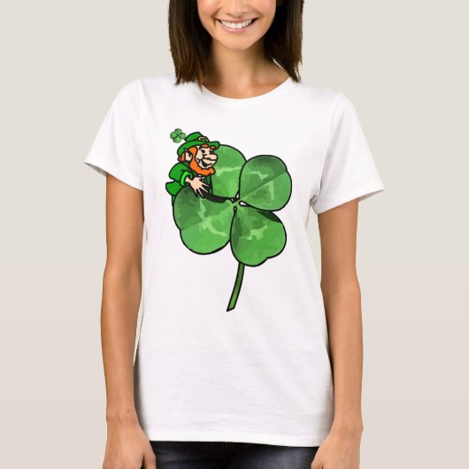 セントパトリックの日-アイルランド語は行きます! Tシャツ (正面)