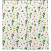 セントパトリックの日 シャワーカーテン (正面)