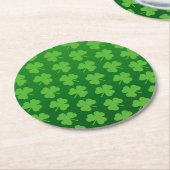 セントパトリックの日 ラウンドペーパーコースター (アングル)