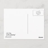 セントパトリックの日 – 魔法シャムロック ポストカード (裏面)