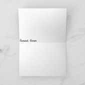 セントパトリックの日- Forsythの噴水、サバンナ、GA カード (内部)