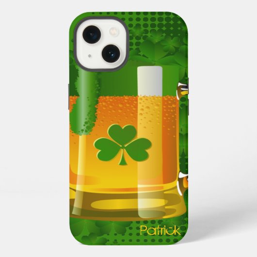 セントパトリックの日 iPhoneケース (裏面)