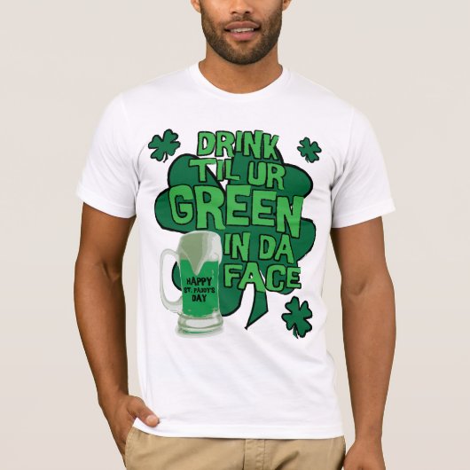 セントパトリックの日 Tシャツ (正面)