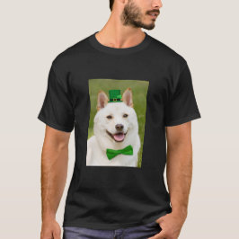 セントパトリックの日Anyone柴犬ドッグ Tシャツ