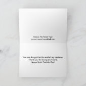 セントパトリックの日Gracey シーズンカード (内部)