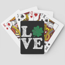 セントパトリックの日LOVEシャムロックアイルランド