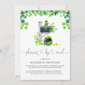 セントパトリックの祝日 | ベビーシャワーは郵便で 招待状 (正面)