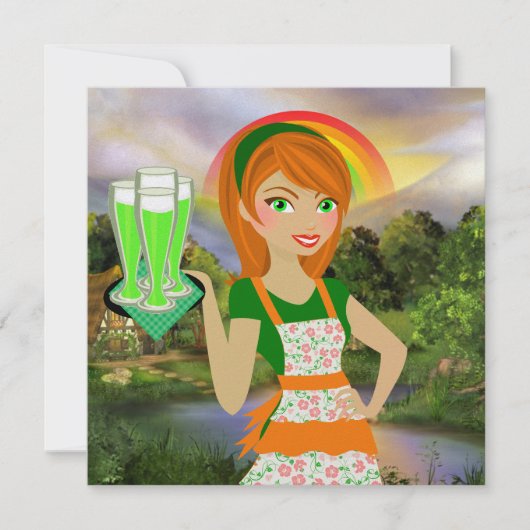 セントパトリックの祝日 - SRF 招待状 (正面)