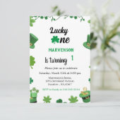 セントパトリックの誕生日の男の子シャーロックの招待 (スタンド正面)