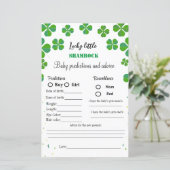 セントパトリックの赤ちゃんシャワーゲーム 赤ちゃん予測 (スタンド正面)