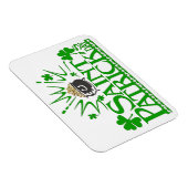 セントパトリックの金ゴールドポットフレキシブルマグネット マグネット (右側)