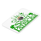 セントパトリックの金ゴールドポットフレキシブルマグネット マグネット (左側)