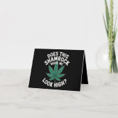 セントパトリックの面白いパーティー for Guys 大パレード カード (正面)