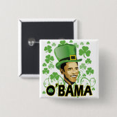 セントパトリックのO'Bama 2009年 缶バッジ (正面&裏面)