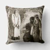 セントパトリックはFochlutの木のヴァージンによって会いました、 クッション (裏面)