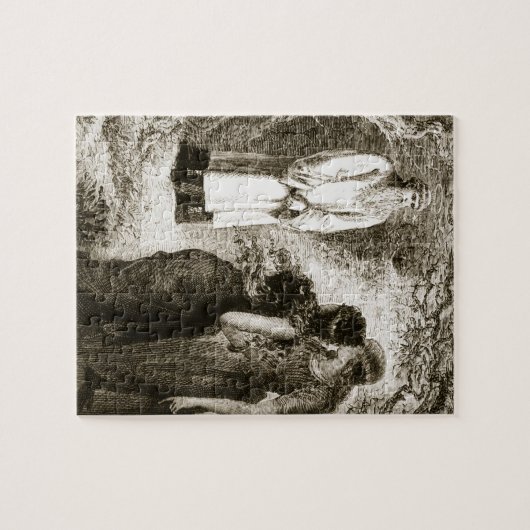 セントパトリックはFochlutの木のヴァージンによって会いました、 ジグソーパズル (横)