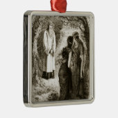 セントパトリックはFochlutの木のヴァージンによって会いました、 メタルオーナメント (右)