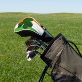 セントパトリックアイルランドのシャムロックのクローバーのアイルランド人の旗 ゴルフヘッドカバー (インサイチュ)