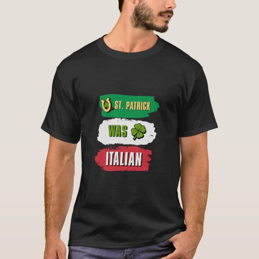 セントパトリックイタリアンは Tシャツ (正面)