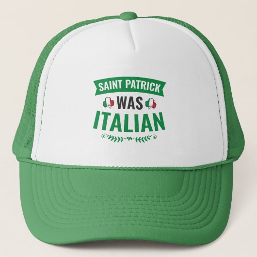 セントパトリックイタリアンズSt patricks day キャップ (正面)
