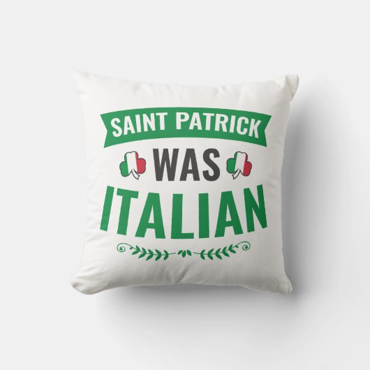セントパトリックイタリアンズSt patricks day クッション (正面)