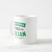 セントパトリックイタリアンズSt patricks day コーヒーマグカップ (正面左)