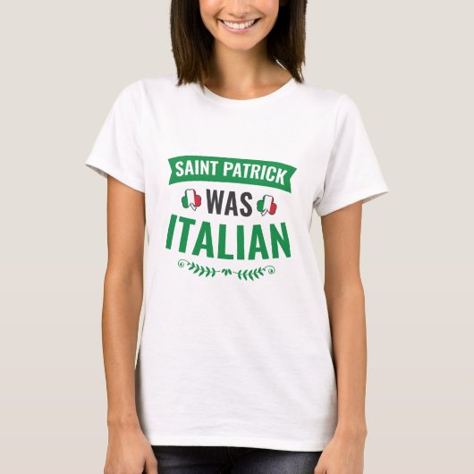 セントパトリックイタリアンズSt patricks day Tシャツ (正面)