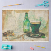 セントパトリックコーヒーモカ魔法アイルランドチャーム 薄葉紙 (クラフト)