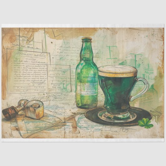 セントパトリックコーヒーモカ魔法アイルランドチャーム 薄葉紙 (正面)