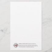 セントパトリックシャムロックズ宗教聖なる書物、 経典エンジェル  便箋 (裏面)