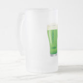 セントパトリックスカスタム16ozフロストマグ フロストグラスビールジョッキ (正面左)