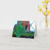 セントパトリックスカーチ カード (黄色い花)