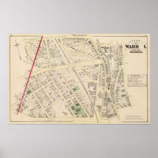 セントパトリックスチャーチ&州セントスクールアトラス ポスター (正面)