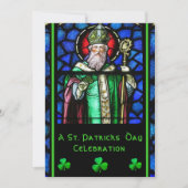 セントパトリックスデイお祝い招待状 招待状 (正面)