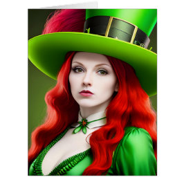 セントパトリックスデイウーマンinグリーントファト