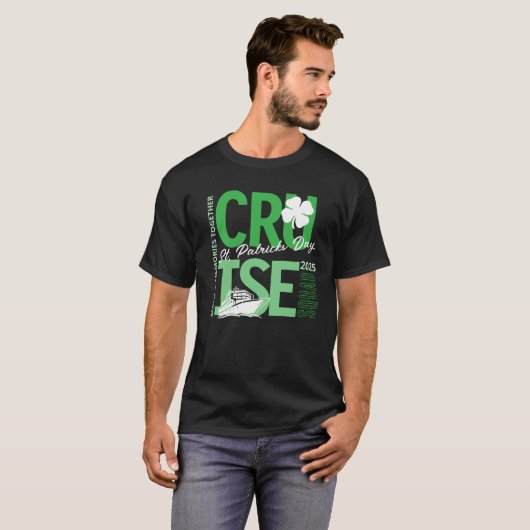 セントパトリックスデイクルーズカスタム分隊の年 Tシャツ (正面フル)