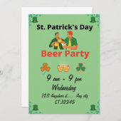 セントパトリックスデイパーティー 招待状 (正面/裏面)