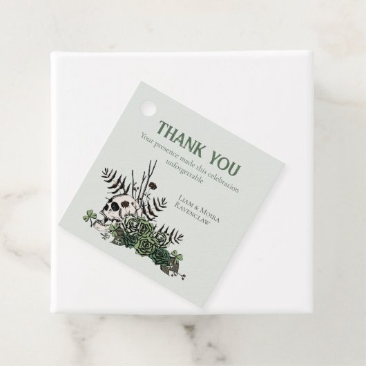 セントパトリックスデイフローラスカル&クローバーサンキュー フェイバータグ (インサイチュ)