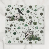 セントパトリックスデイフローラスカル&クローバーサンキュー フェイバータグ (裏面)