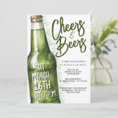 セントパトリックスデイ応援とビーズグリーンパーティー 招待状 (スタンド正面)