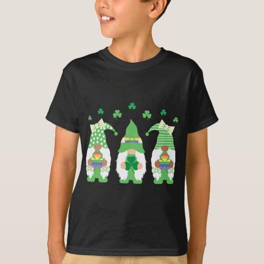セントパトリックスデイ格言シェナニガン Tシャツ (正面)