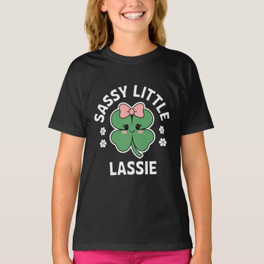 セントパトリックスデイ おてんば女子 Tシャツ (正面)
