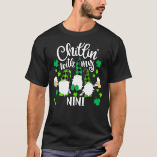 セントパトリックスデー+ノーム+庭園+リラックス Tシャツ