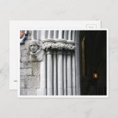 セントパトリックス大聖堂のエントランスアーチウェイ ポストカード (正面/裏面)