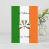 セントパトリックズデイお祝いパーティの招待状 招待状 (スタンド正面)