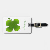 セントパトリックズデイシャムロックサンダーコーブ ラゲッジタグ (正面横)