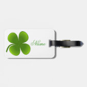 セントパトリックズデイシャムロックサンダーコーブ ラゲッジタグ (裏面横)