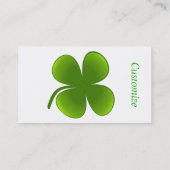 セントパトリックズデイシャムロックサンダーコーブ 名刺 (裏面)